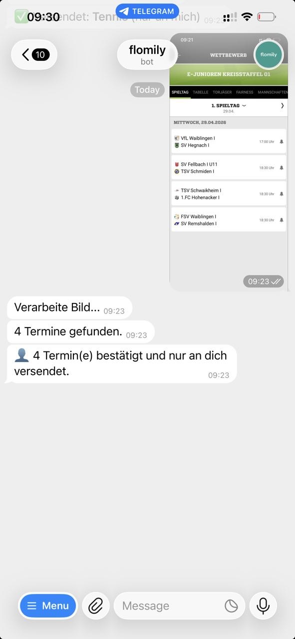 flomily erkennt 4 Spiele aus dem Screenshot